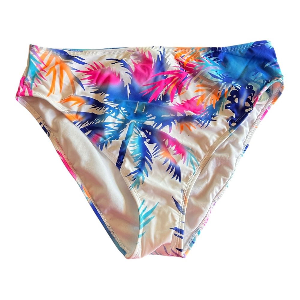 Decree Palm Rainbow Super Cheeky High Rise XL